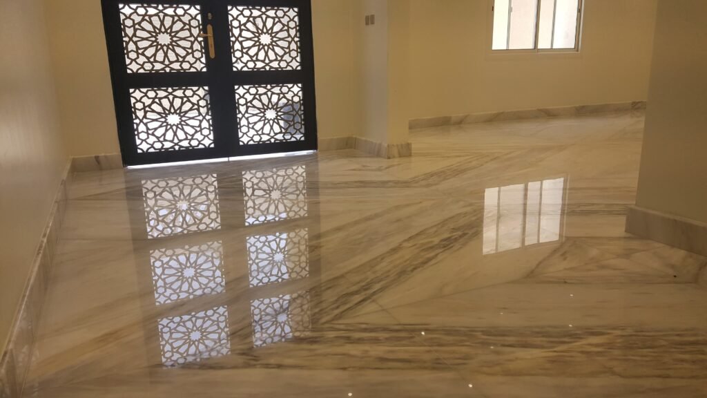 جلي وتلميع الرخام والبلاط بجدة